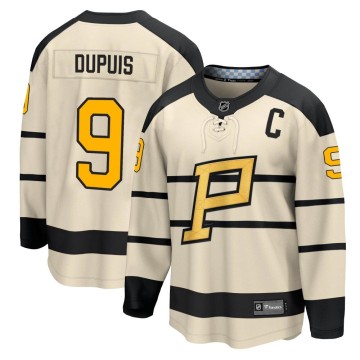 Fanatics Branded Men's Pascal Dupuis Pittsburgh Penguins 2023 Winter Classic Jersey - Cream