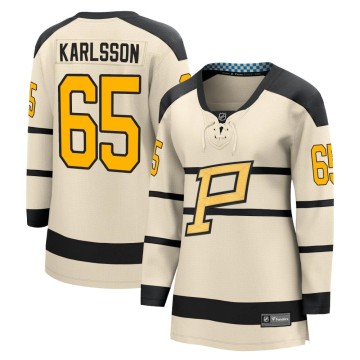 Fanatics Branded Women's Erik Karlsson Pittsburgh Penguins 2023 Winter Classic Jersey - Cream