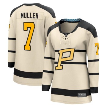 Fanatics Branded Women's Joe Mullen Pittsburgh Penguins 2023 Winter Classic Jersey - Cream