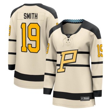 Fanatics Branded Women's Reilly Smith Pittsburgh Penguins 2023 Winter Classic Jersey - Cream
