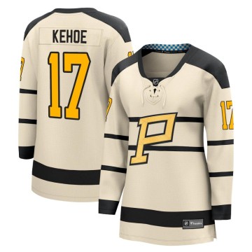 Fanatics Branded Women's Rick Kehoe Pittsburgh Penguins 2023 Winter Classic Jersey - Cream