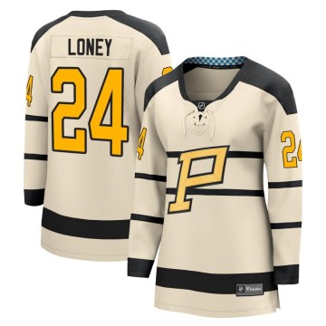 Fanatics Branded Women's Troy Loney Pittsburgh Penguins 2023 Winter Classic Jersey - Cream