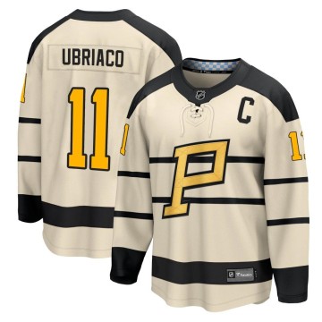 Fanatics Branded Youth Gene Ubriaco Pittsburgh Penguins 2023 Winter Classic Jersey - Cream