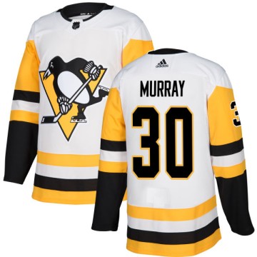 Authentic Adidas Men's Matt Murray Pittsburgh Penguins Jersey - White