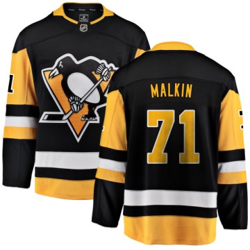 Breakaway Fanatics Branded Men's Evgeni Malkin Pittsburgh Penguins Home Jersey - Black