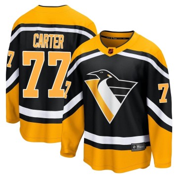 Breakaway Fanatics Branded Men's Jeff Carter Pittsburgh Penguins Special Edition 2.0 Jersey - Black