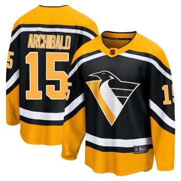 Breakaway Fanatics Branded Men's Josh Archibald Pittsburgh Penguins Special Edition 2.0 Jersey - Black
