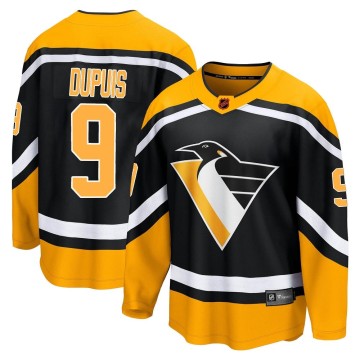 Breakaway Fanatics Branded Men's Pascal Dupuis Pittsburgh Penguins Special Edition 2.0 Jersey - Black