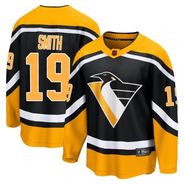 Breakaway Fanatics Branded Men's Reilly Smith Pittsburgh Penguins Special Edition 2.0 Jersey - Black