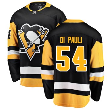 Breakaway Fanatics Branded Men's Thomas Di Pauli Pittsburgh Penguins Home Jersey - Black