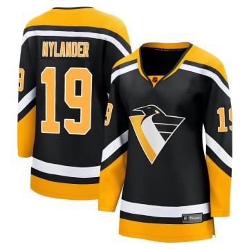 Breakaway Fanatics Branded Women's Alex Nylander Pittsburgh Penguins Special Edition 2.0 Jersey - Black