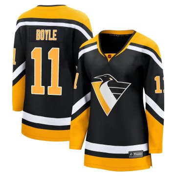 Breakaway Fanatics Branded Women's Brian Boyle Pittsburgh Penguins Special Edition 2.0 Jersey - Black