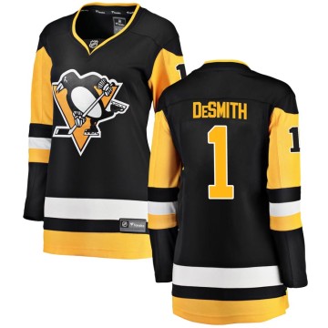 Breakaway Fanatics Branded Women's Casey DeSmith Pittsburgh Penguins Home Jersey - Black