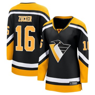 Breakaway Fanatics Branded Women's Jason Zucker Pittsburgh Penguins Special Edition 2.0 Jersey - Black