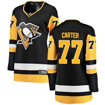 Breakaway Fanatics Branded Women's Jeff Carter Pittsburgh Penguins Home Jersey - Black