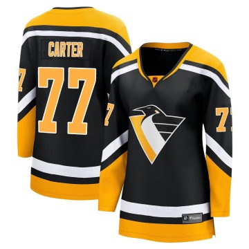 Breakaway Fanatics Branded Women's Jeff Carter Pittsburgh Penguins Special Edition 2.0 Jersey - Black
