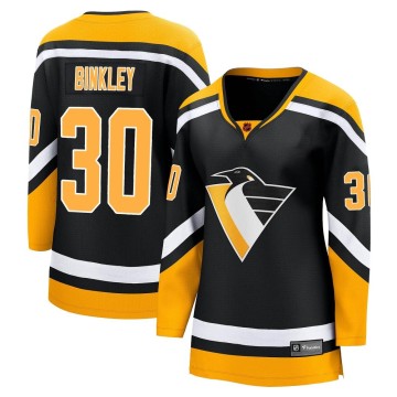 Breakaway Fanatics Branded Women's Les Binkley Pittsburgh Penguins Special Edition 2.0 Jersey - Black