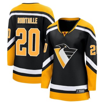 Breakaway Fanatics Branded Women's Luc Robitaille Pittsburgh Penguins Special Edition 2.0 Jersey - Black