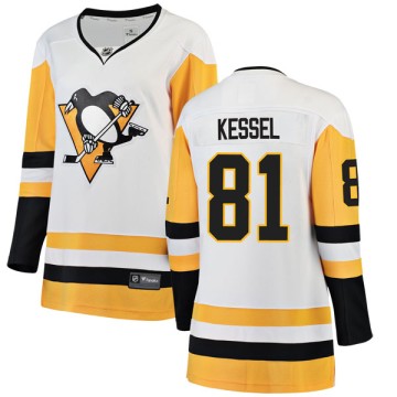 Breakaway Fanatics Branded Women's Phil Kessel Pittsburgh Penguins Away Jersey - White