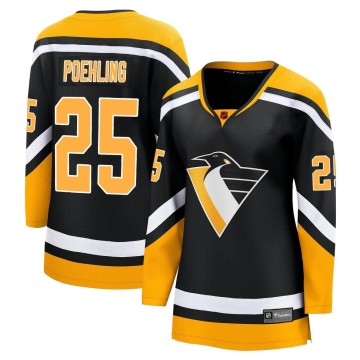 Breakaway Fanatics Branded Women's Ryan Poehling Pittsburgh Penguins Special Edition 2.0 Jersey - Black