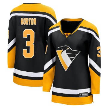 Breakaway Fanatics Branded Women's Tim Horton Pittsburgh Penguins Special Edition 2.0 Jersey - Black