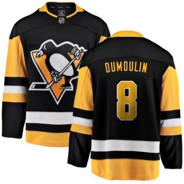 Breakaway Fanatics Branded Youth Brian Dumoulin Pittsburgh Penguins Home Jersey - Black