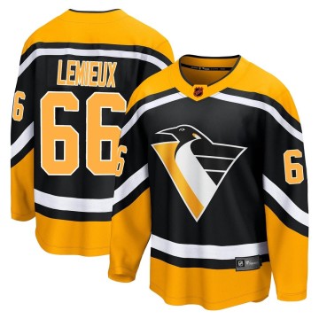 Breakaway Fanatics Branded Youth Mario Lemieux Pittsburgh Penguins Special Edition 2.0 Jersey - Black