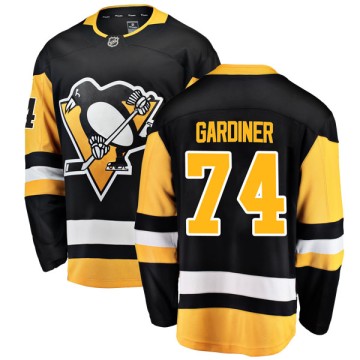 Breakaway Fanatics Branded Youth Reid Gardiner Pittsburgh Penguins Home Jersey - Black