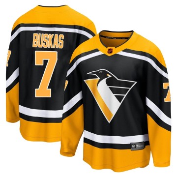Breakaway Fanatics Branded Youth Rod Buskas Pittsburgh Penguins Special Edition 2.0 Jersey - Black