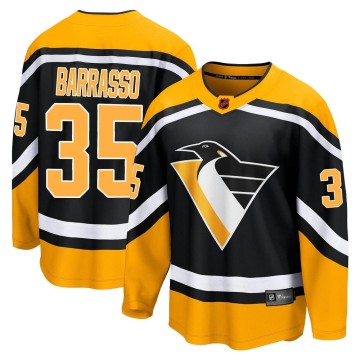 Breakaway Fanatics Branded Youth Tom Barrasso Pittsburgh Penguins Special Edition 2.0 Jersey - Black