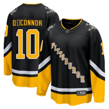 Premier Fanatics Branded Men's Drew O'Connor Pittsburgh Penguins 2021/22 Alternate Breakaway Player Jersey - Black