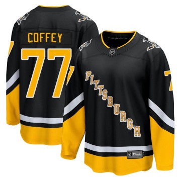 Premier Fanatics Branded Men's Paul Coffey Pittsburgh Penguins 2021/22 Alternate Breakaway Player Jersey - Black